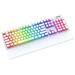 SPC Gear klávesnice GK650K Omnis Onyx white Pudding Edition / mechanická / Kailh Blue / RGB / kompaktní / US lay SPG121