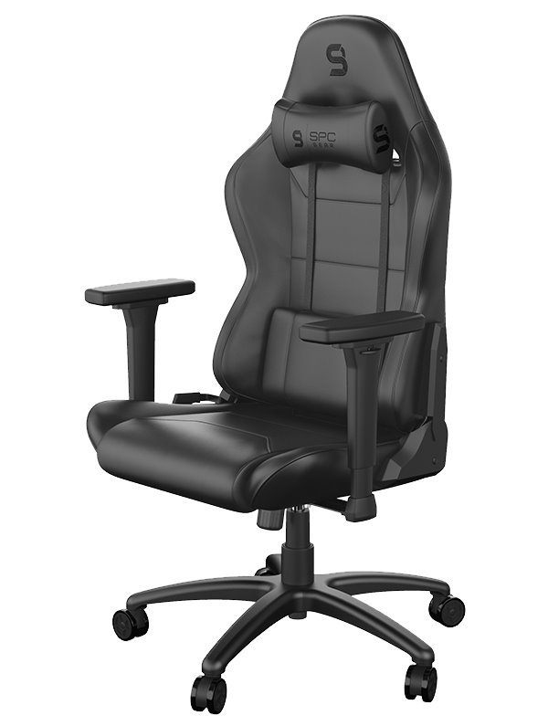 SPC Gear SR400 BK herní židle imitace kůže černá SPG100