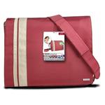 Speedlink Courier Messenger Bag 16,4'' / 41,6 cm, red-biege SL-6056-RDBG-01