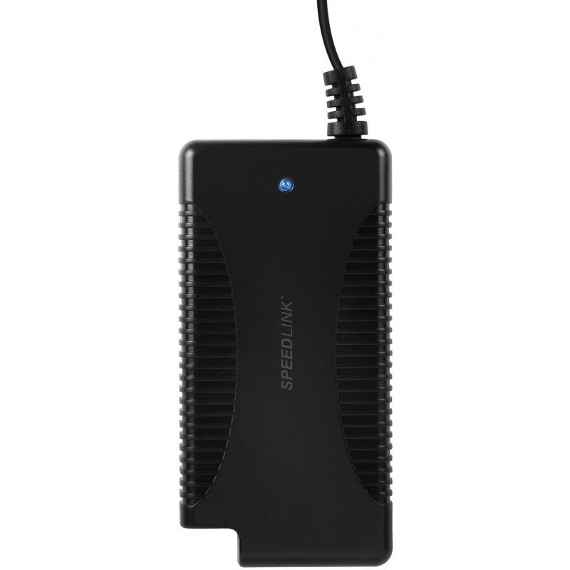 Speedlink Pecos Universal 90W Notebook Car Power Adapter, black