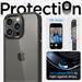 Spigen kryt Crystal Hybrid pre iPhone 14 Pro - Matte Black ACS04669