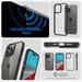 Spigen kryt Crystal Hybrid pre iPhone 14 Pro - Matte Black ACS04669