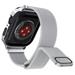 Spigen kryt Metal Fit Pro pre Apple Watch 7/8/9 45mm - Silver ACS04584
