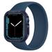 Spigen kryt Rugged Armor pre pre Apple Watch 4/5/6/7/SE 44/45mm - Navy Blue ACS02224