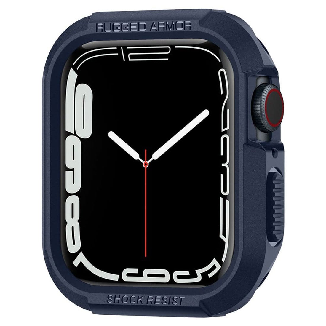 Spigen kryt Rugged Armor pre pre Apple Watch 4/5/6/7/SE 44/45mm - Navy Blue ACS02224
