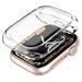 Spigen kryt Ultra Hybrid pre Apple Watch 7 41mm - Crystal Clear ACS04188