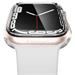 Spigen kryt Ultra Hybrid pre Apple Watch 7 41mm - Crystal Clear ACS04188