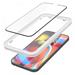 Spigen ochranné sklo Glas.tR AlignMaster 2 ks pre iPhone 13 Pro Max - Black Frame AGL03377