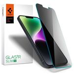 Spigen ochranné sklo GLAS.tR Slim HD Anti Glare/Privacy pre iPhone 14 Plus/13 Pro Max AGL03384