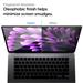 Spigen ochranné sklo Glas.tR Slim pre Macbook Air 15" M2 2023 - Black Frame AGL06950