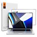 Spigen ochranné sklo Glas.tR Slim pre Macbook Pro 14" 2021 - Black Frame AGL04234