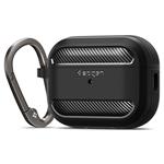 Spigen puzdro Rugged Armor pre Apple Airpods Pro 2 - Black ACS05482