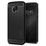 Spigen - Puzdro Rugged Armor pre Moto G6 Plus, čierna M18CS23352