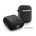 Spigen puzdro Silicone Case pre Apple Airpods - Black 066CS24808