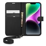 Spigen puzdro Wallet S pre iPhone 14 - Black ACS05421