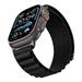 Spigen remienok Fabric Band pre Apple Watch 44-49mm - Black AMP10144