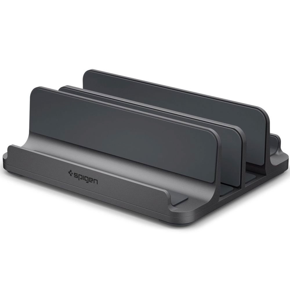 Spigen stojan Vertical Laptop Stand - Space Gray AMP10640