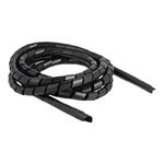 Spiral Hose flexible 2 m x 12 mm black, Spiral Hose flexible 2 m x 12 mm black 19015