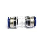 Spojka mikrotrubiček s kovovou vložkou prům.12/8mm