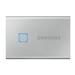 SSD 2TB Samsung externí T7 Touch, stříbrný MU-PC2T0S/WW
