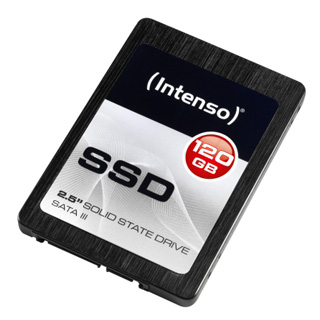 SSD Intenso 120GB SATA3 High 2.5", 520/500MBs, Shock resistant, Low power 3813430