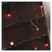 Standard LED spojovacia vianočná reťaz, 10 m, vonkajšia aj vnútorná, červená, časovač 8592920094877