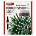 Standard LED spojovacia vianočná reťaz, 10 m, vonkajšia aj vnútorná, zelená, časovač 8592920094853