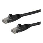 STARTECH 0.5m Black Snagless Cat6 UTP Patch Cable, STARTECH 0.5m Black Snagless Cat6 UTP Patch Cabl