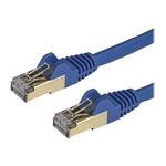 STARTECH 0.5m Blue Cat6a Ethernet Cable - STP, STARTECH 0.5m Blue Cat6a Ethernet Cable - STP - 6ASP 6ASPAT50CMBL