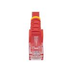STARTECH 0.5m Red Snagless Cat6 Patch Cable, STARTECH 0.5m Red Snagless Cat6 Patch Cable - N6PATC50