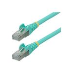 STARTECH 1.5m LSZH CAT6a Ethernet Cable - Aqua, STARTECH 1.5m LSZH CAT6a Ethernet Cable - Aqua - NL NLAQ-150-CAT6A-PATCH