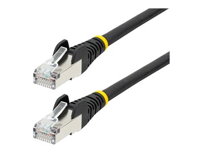 STARTECH 1.5m LSZH CAT6a Ethernet Cable - Black, STARTECH 1.5m LSZH CAT6a Ethernet Cable - Black - NLBK-150-CAT6A-PATCH