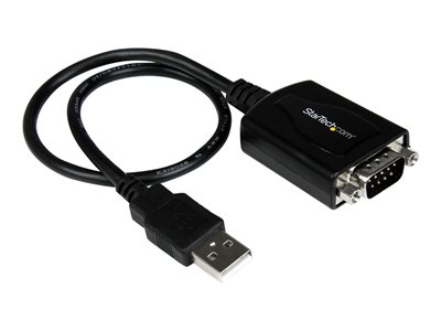 STARTECH 1 ft USB to Serial DB9 Adapter Cable, STARTECH 1 ft USB to Serial DB9 Adapter Cable - ICUS ICUSB232PRO