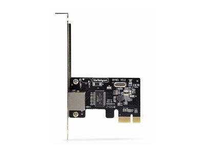 STARTECH 1-Port Gigabit PCIe Network Card TAA, STARTECH 1-Port Gigabit PCIe Network Card TAA - ST10 ST1000SPEX2T