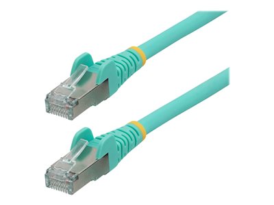 STARTECH 10m LSZH CAT6a Ethernet Cable - Aqua, STARTECH 10m LSZH CAT6a Ethernet Cable - Aqua - NLAQ NLAQ-10M-CAT6A-PATCH