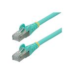 STARTECH 10m LSZH CAT6a Ethernet Cable - Aqua, STARTECH 10m LSZH CAT6a Ethernet Cable - Aqua - NLAQ NLAQ-10M-CAT6A-PATCH