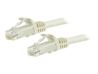 STARTECH 15 m White Snagless Cat6 UTP Patch Cable, STARTECH 15 m White Snagless Cat6 UTP Patch Cabl N6PATC15MWH