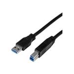 STARTECH 1m 3 ft Certified USB 3.0 A to B Cable, STARTECH 1m 3 ft Certified USB 3.0 A to B Cable - USB3CAB1M