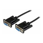 STARTECH 1m Black DB9 RS232 Null Modem Cable F/F, STARTECH 1m Black DB9 RS232 Null Modem Cable F/F SCNM9FF1MBK