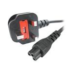 STARTECH 1m C5 UK Laptop Power Cord - BS-1363, STARTECH 1m C5 UK Laptop Power Cord - BS-1363 - PXTN PXTNB3SUK1M