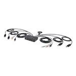 STARTECH 2-Port Dual-Monitor Cable KVM Switch, STARTECH 2-Port Dual-Monitor Cable KVM Switch - C2-D C2-DD46-UA2-CBL-KVM