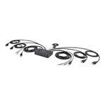 STARTECH 2-Port Dual-Monitor Cable KVM Switch, STARTECH 2-Port Dual-Monitor Cable KVM Switch - C2-D C2-DH46-UA2-CBL-KVM