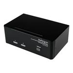 STARTECH 2 Port DVI VGA Dual Monitor KVM Switch, STARTECH 2 Port DVI VGA Dual Monitor KVM Switch - SV231DDVDUA