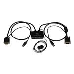 STARTECH 2 Port USB VGA Cable KVM Switch, STARTECH 2 Port USB VGA Cable KVM Switch - SV211USB
