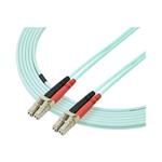 STARTECH 3m 10 Gb Aqua Fiber Patch Cable LC/LC, STARTECH 3m 10 Gb Aqua Fiber Patch Cable LC/LC - A5 A50FBLCLC3