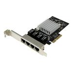 STARTECH 4-Port Gigabit Ethernet Network Card, STARTECH 4-Port Gigabit Ethernet Network Card - ST40 ST4000SPEXI