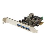 STARTECH 4 Port PCI Express USB 3.0 Card - 3+1, STARTECH 4 Port PCI Express USB 3.0 Card - 3+1 - PE PEXUSB3S42