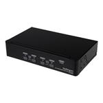 STARTECH 4 Port USB DisplayPort KVM Switch, STARTECH 4 Port USB DisplayPort KVM Switch - SV431DPUA
