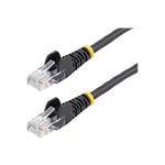 STARTECH 5m Black Snagless UTP Cat5e Patch Cable, STARTECH 5m Black Snagless UTP Cat5e Patch Cable 45PAT5MBK