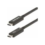 STARTECH 6ft Thunderbolt 4 Cable 40Gbps 100W, STARTECH 6ft Thunderbolt 4 Cable 40Gbps 100W - A40G2M A40G2MB-TB4-CABLE